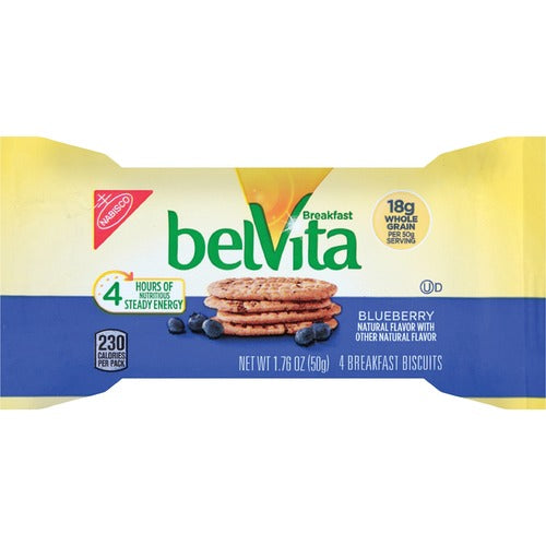 BSD-1311 Mondelez - Belvita Breakfast Biscuit Blueberry (64 x 1.76oz) - Pallet - Image 1
