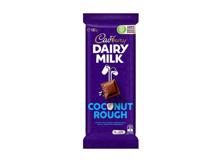 BSD-1641_1 Cadbury - Dairy Milk Coconut Rough (4 x 15 x 180g) - Case - Image 1