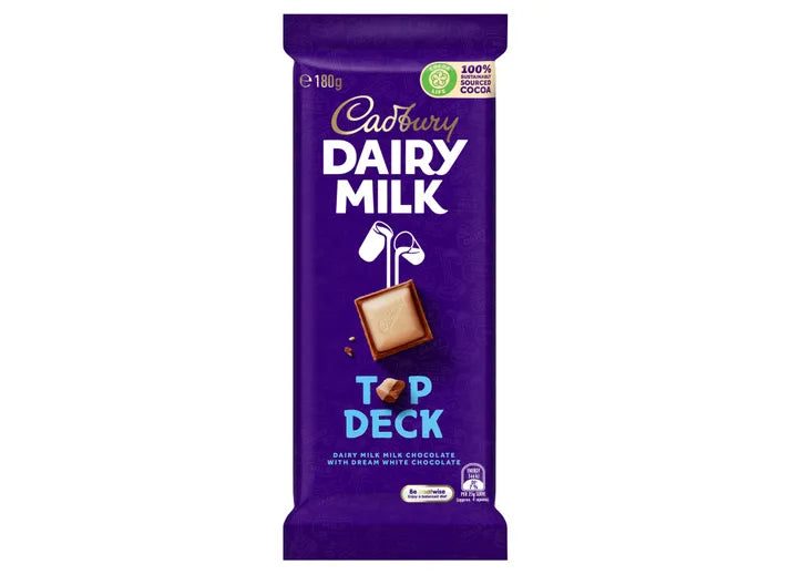 BSD-1645 Cadbury - Dairy Milk Top Deck (4 x 15 x 180g) - Case - Image 1