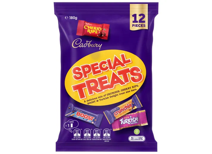 BSD-1677 Cadbury - Special Treats Share Pack (14 x 180g) - Case - Image 1
