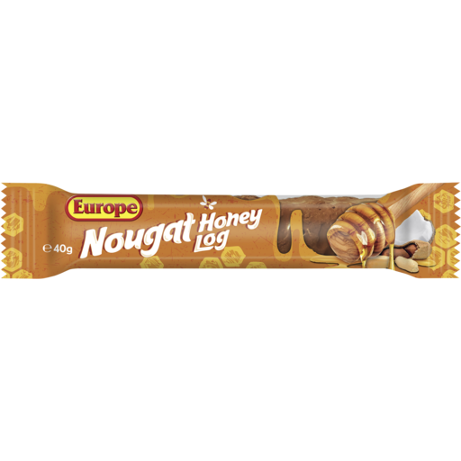 BSD-1717 Europe Nougat Honey Log (6 x 35 x 40g) - Case - Image 1