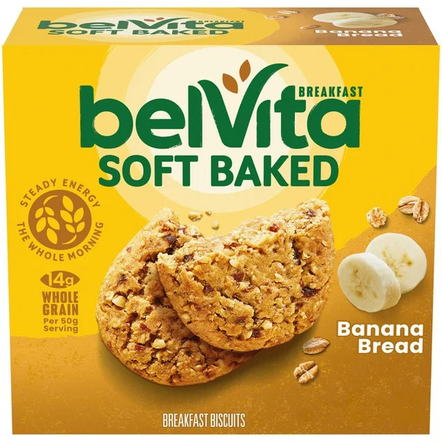 BSD-2118 Mondelez - Belvita Breakfast Biscuit Soft Baked Banana (6 x 8.8oz) - Pallet - Image 1