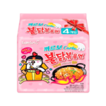 Samyang - Hot Chicken Flavor Ramen Carbonara 4 Pack (8 x 130g) - Case