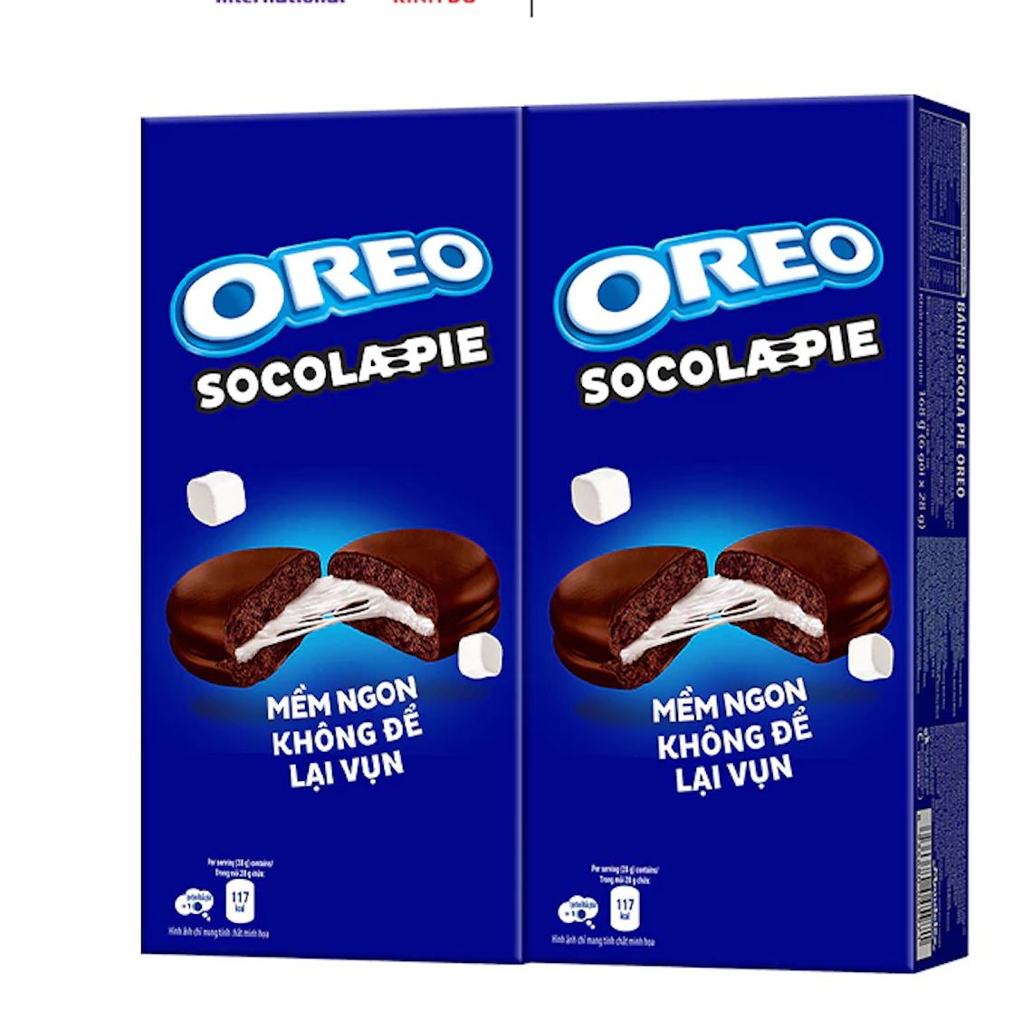 BSD-3034OreoSocolaPie-Chocolate_12x168g Oreo Socola Pie - Chocolate (12 x 168g) - Case - Image 1