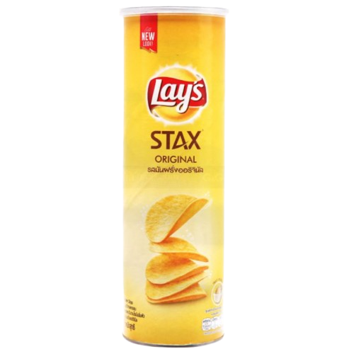 BSD-3068-removebg-preview Lay's Stax - Original Potato Chips (16 x 100g) - Case - Image 1