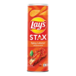 Lay's Stax - Spicy Lobster Potato Chips (16 x 100g) - Case
