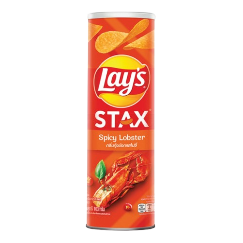 BSD-3069-removebg-preview Lay's Stax - Spicy Lobster Potato Chips (16 x 100g) - Case - Image 1