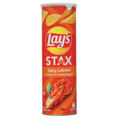 BSD-3074-removebg-preview Lay's Stax - Spicy Lobster Potato Chips (18 x 150g) - Case - Image 1