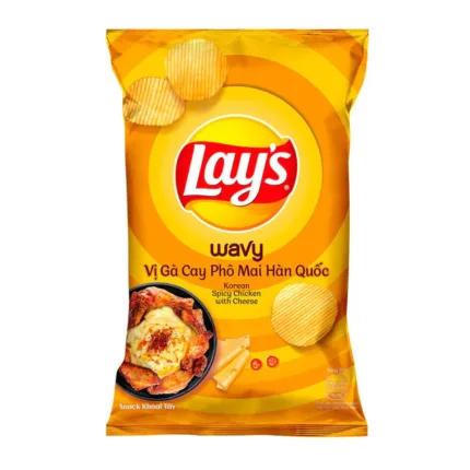 Lay's - Korean Spicy Chicken With Cheese Flavor (160 x 28g) - Case