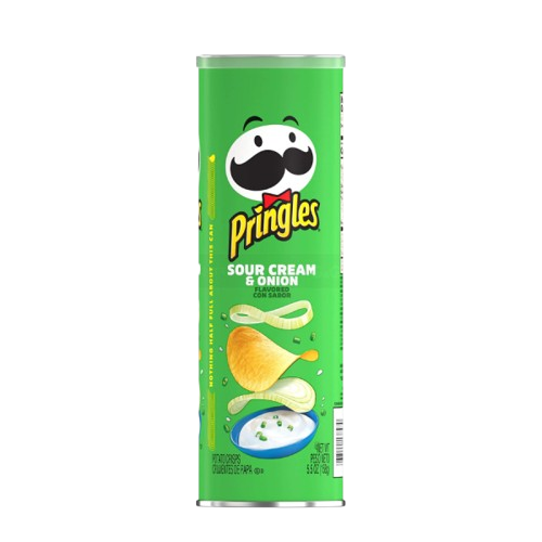 BSD-3119-removebg-preview Pringles Potatoes Chips - Sour Cream Onion (12 x 102g) - Case - Image 1