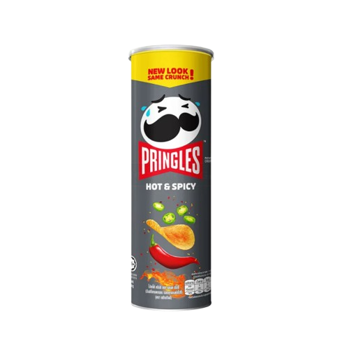 BSD-3121-removebg-preview Pringles Potatoes Chips - Hot & Spicy (12 x 102g) - Case - Image 1