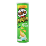 Pringles Potatoes Chips - Sour Cream Onion (12 x 134g) - Case