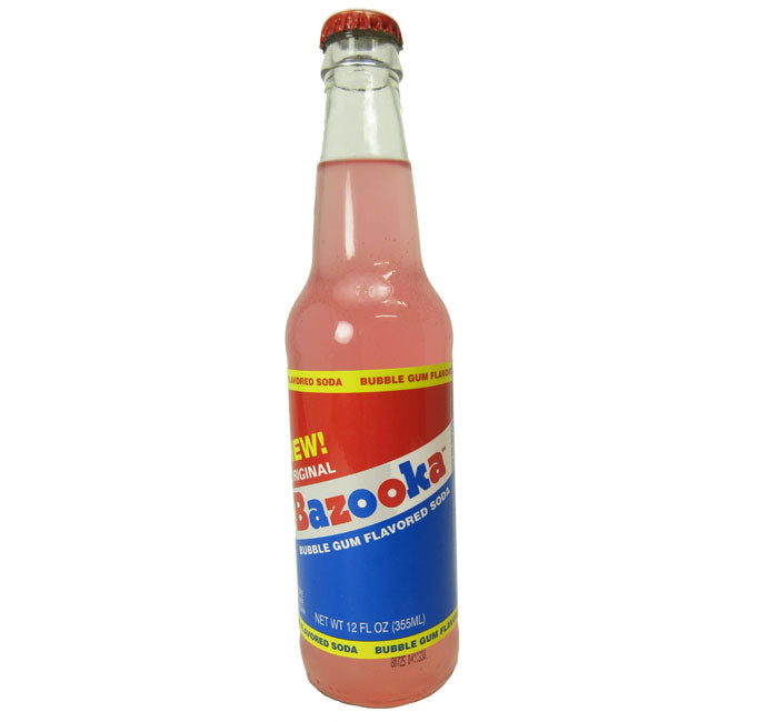 BSD-3444 Rocket Fizz - Bazooka Bubble Gum Soda (24 x 12oz) - Pallet - Image 1