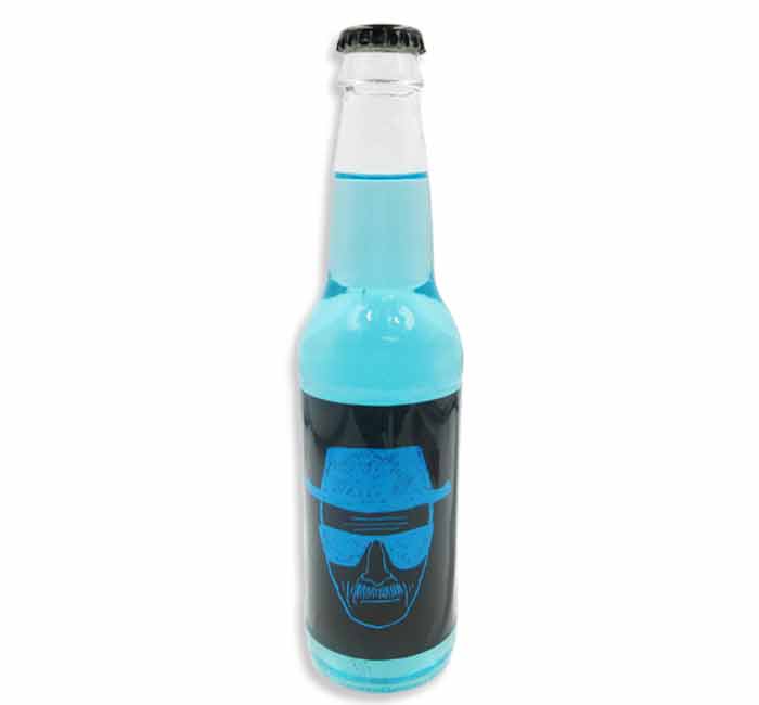 BSD-3445 Rocket Fizz - Breaking Bad Heisenberg Blue Cream Soda (24 x 12oz) - Pallet - Image 1