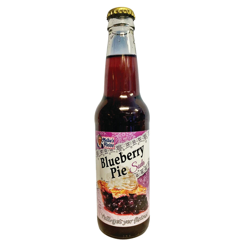 BSD-3519 Rocket Fizz - Melba's Fixins Blueberry Pie Soda (24 x 12oz) - Pallet - Image 1