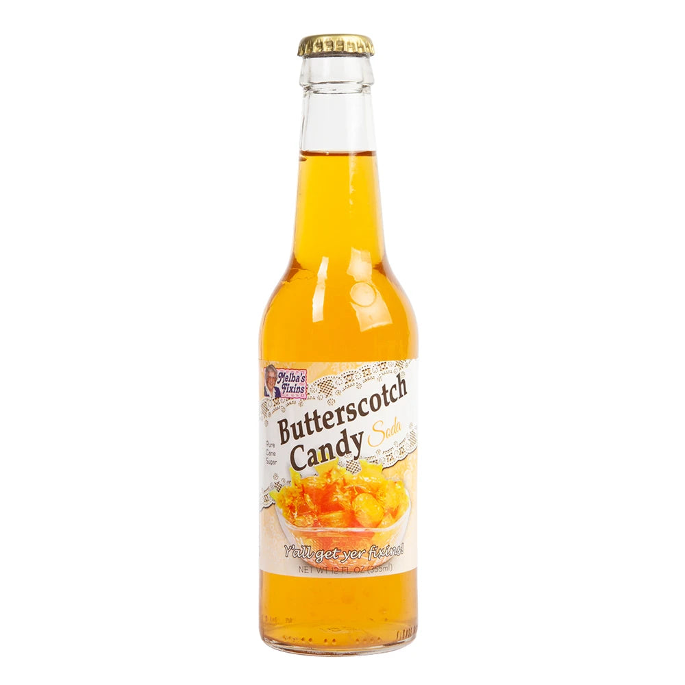 BSD-3521 Rocket Fizz - Melba's Fixins Butterscotch Candy (24 x 12oz) - Pallet - Image 1