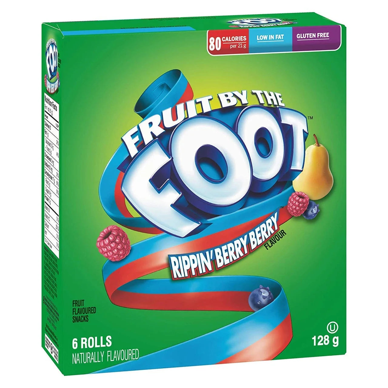BSD-3712 Betty Crocker - Fruit by the Foot Fruit Snacks Ripping 6ct (12 x 128g) - Pallet - Image 1