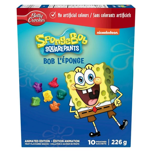 BSD-3718 Betty Crocker - Fruit Snacks Animated Edition (10 x 226g) - Pallet - Image 1