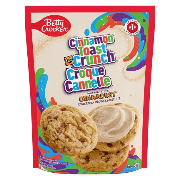 BSD-3744 Betty Crocker - Cinnamon Toast Crunch Cookie Mix (12 x 357g) - Pallet - Image 1