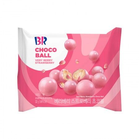 BSD-3794 Baskin Robbins Berry Berry Strawberry Chocolate Ball (96 x 32g) - Case - Image 1
