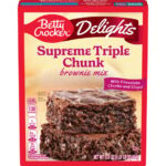 Betty Crocker - Supreme Brownie Mix Triple Chocolate Chunk (12 x 17.8oz) - Pallet