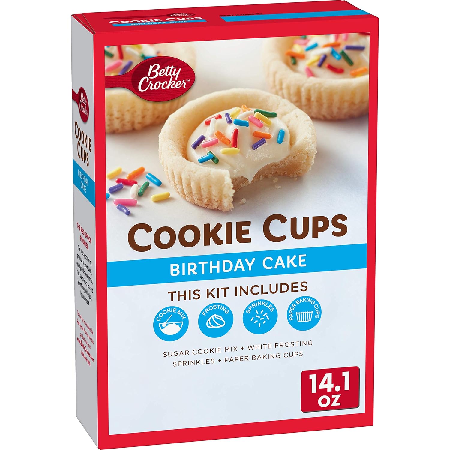 BSD-395 Betty Crocker - Cookie Cups Birthday Cake (5 x 14.1oz) - Pallet - Image 1