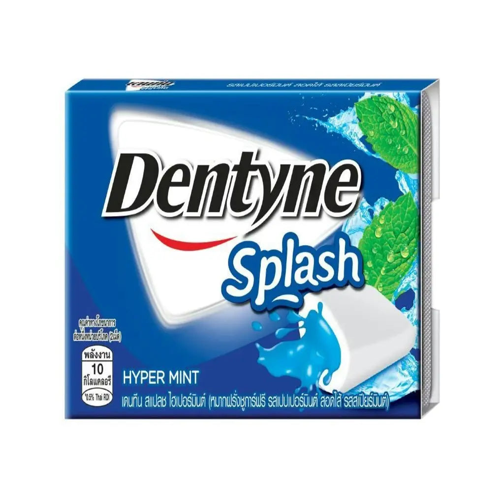 BSD-4103 DENTYNE - Splash Hypermint (15 x 16 x 8pcs) - Case - Image 1