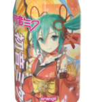 Hatsune Miku Orange Flavour Soda Can (12 x 330ml) - Pallet
