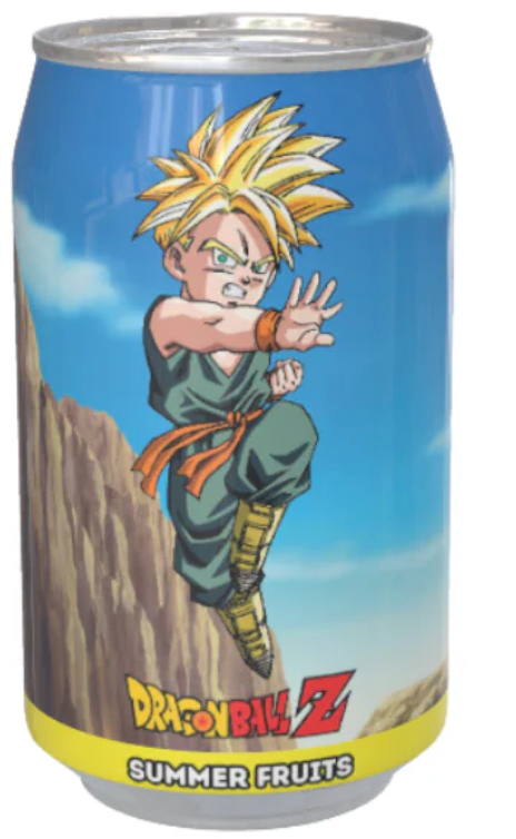 BSD-4159DragonBallZSummerFruitsFlavourSodaCan_12x330ml Dragon Ball Z Summer Fruits Flavour Soda Can (12 x 330ml) - Pallet - Image 1