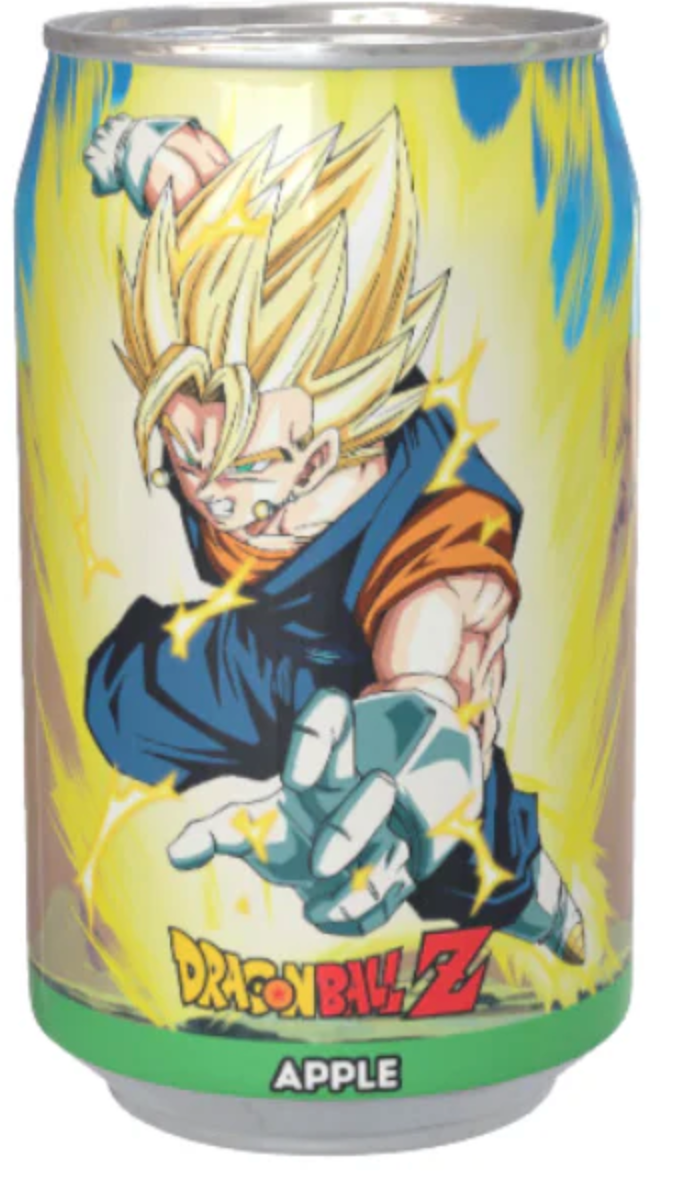 BSD-4162DragonBallZAppleFlavourSodaCan_12x330ml Dragon Ball Z Apple Flavour Soda Can (12 x 330ml) - Pallet - Image 1