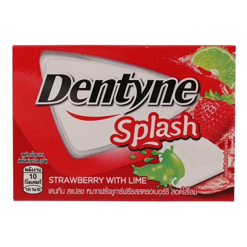 BSD-4212 DENTYNE - Splash Strawberry Lime (15 x 16 x 8pcs) - Case - Image 1