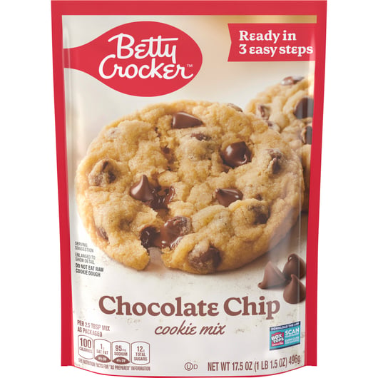 BSD-430 Betty Crocker - Cookie Mix Chocolate Chip (12 x 17.5oz) - Pallet - Image 1