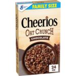 General Mills - Oat Crunch Chocolate Cheerios Cereal FS (8 x 24oz) - Pallet