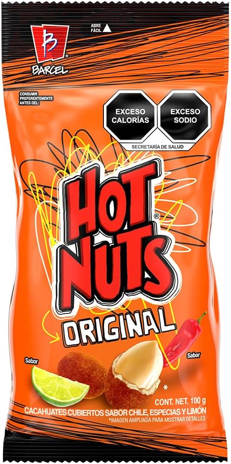 BSD-4497 MX Hot Nuts - Original (35 x 100g) - Container - Image 1