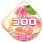 UHA Cororo Gummy Shimizu White Peach 12 x (6 x 40g)