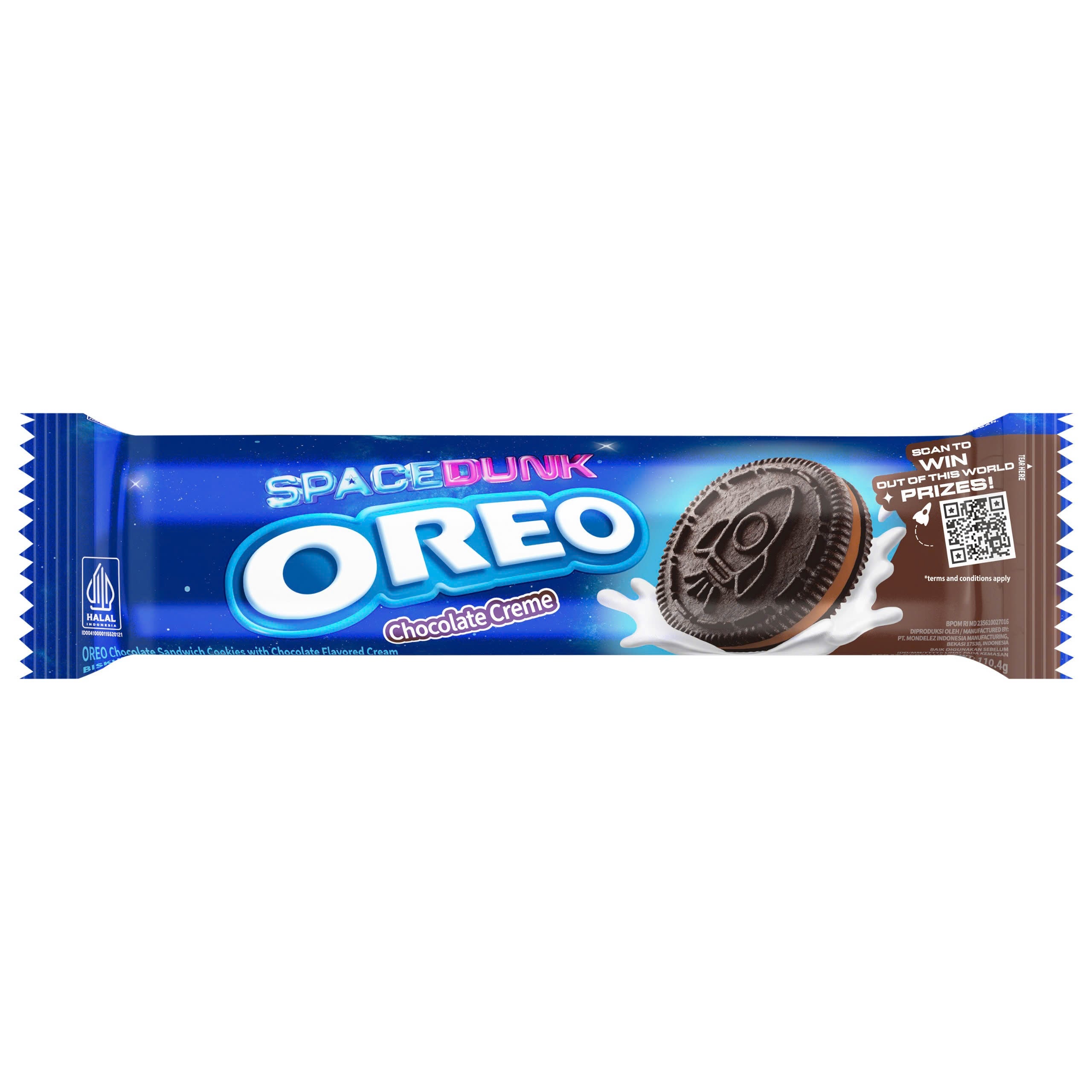 BSD-4638 Oreo Space Dunk - Cream Sandwich Cookies Chocolate (24 x 110.4g) - Case - Image 1