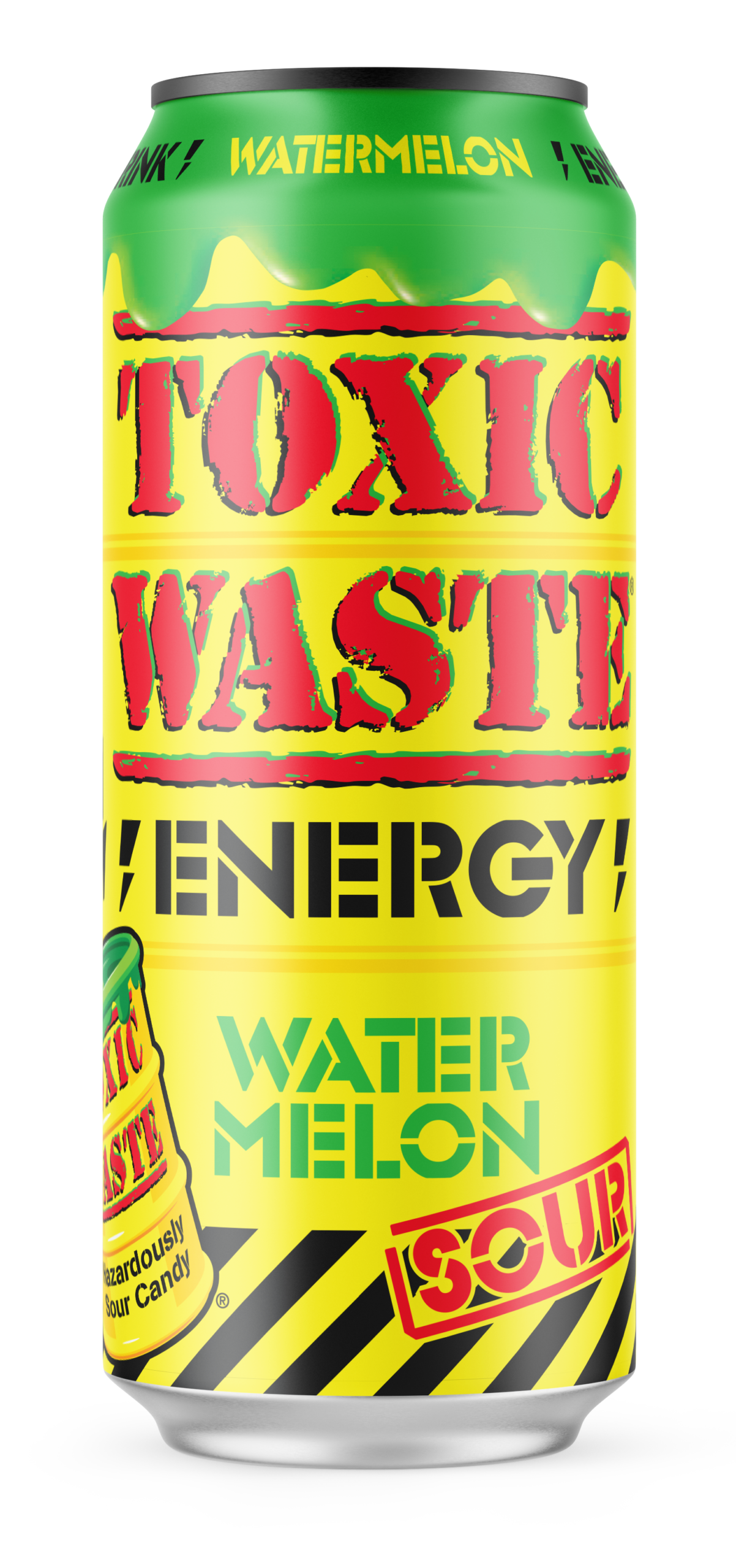 BSD-4649 Toxic Waste Energy - Watermelon (12 x 500ml) - Pallet - Image 1