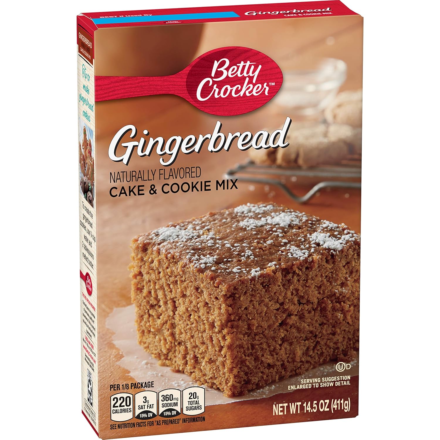 BSD-475 Betty Crocker - Cake Cookie Mix, Gingerbread (12 x 14.5oz) - Pallet - Image 1