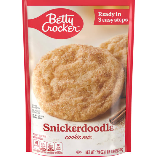 BSD-477 Betty Crocker - Cookie Mix, Snickerdoodle (10 x 17.9oz) - Pallet - Image 1