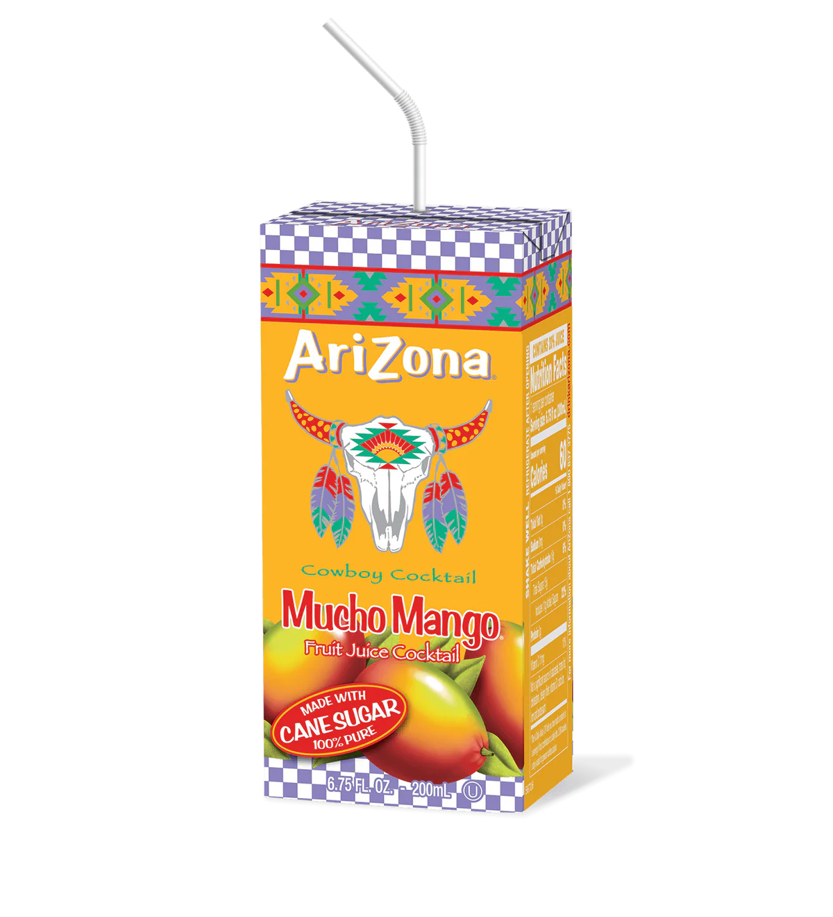 BSD-4905 Arizona - Mucho Mango Juice Box (4 x 8 x 6.75oz) - Pallet - Image 1
