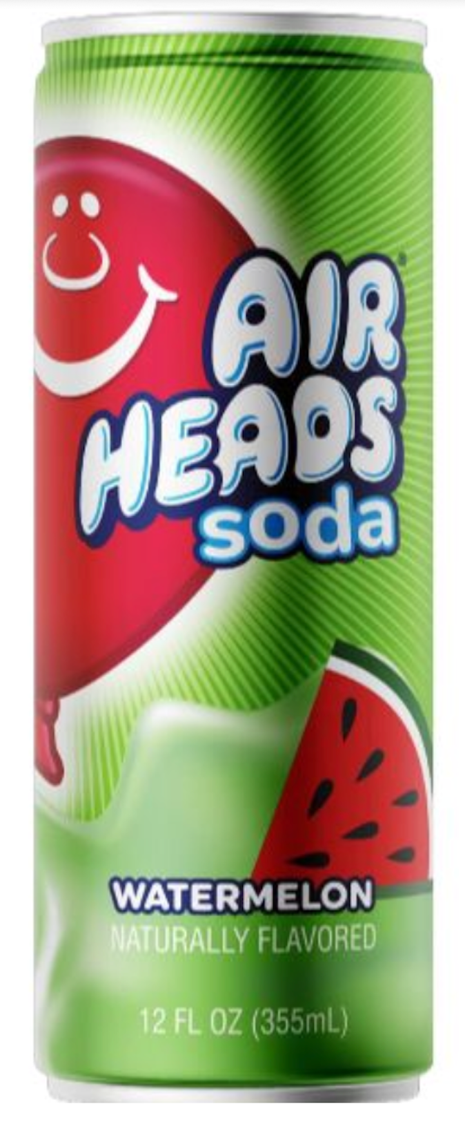 BSD-5253 Air Heads Soda - Watermelon (12 x 12oz) - Pallet - Image 1
