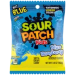 Sour Patch Kids Blue Raspberry Peg Bag (12 x 3.6oz) - Pallet