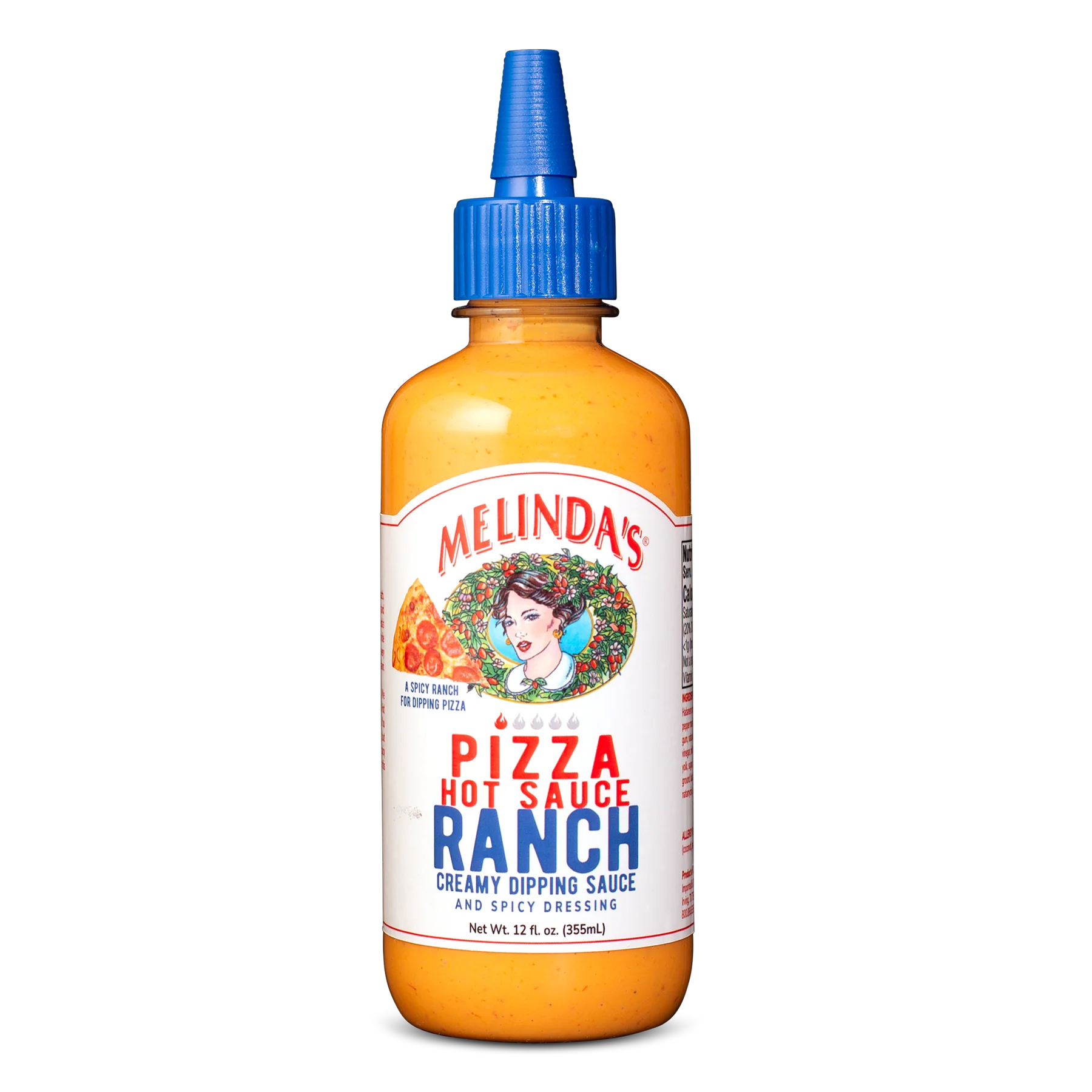 BSD-5407 Melinda’s – Pizza Hot Sauce Ranch (6 x 12oz) - Pallet - Image 1