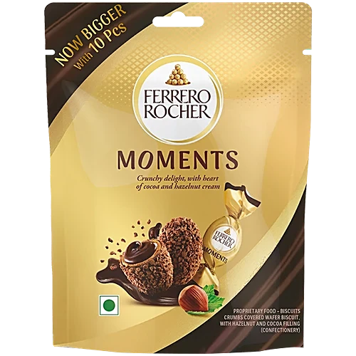 BSD-5483 Ferrero - Ferrero Rocher Moments 10PCS (48 x 58g) - Case - Image 1