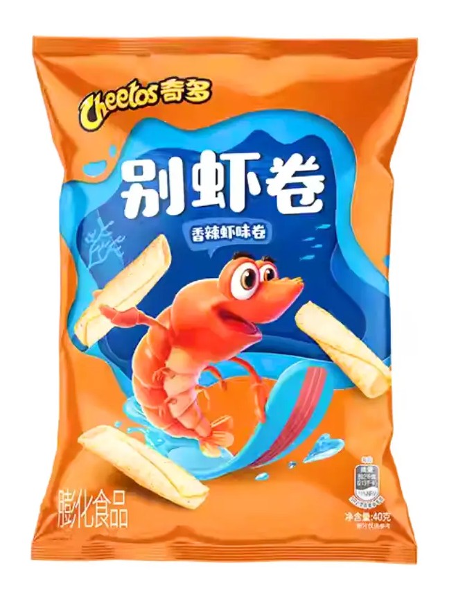 BSD-5511 Lay's - Cheetos Spicy Shrimp Rolls (22 x 70g) - Case - Image 1