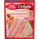 Betty Crocker - Delights Super Moist Cake Mix Strawberry (12 x 13.25oz) - Pallet