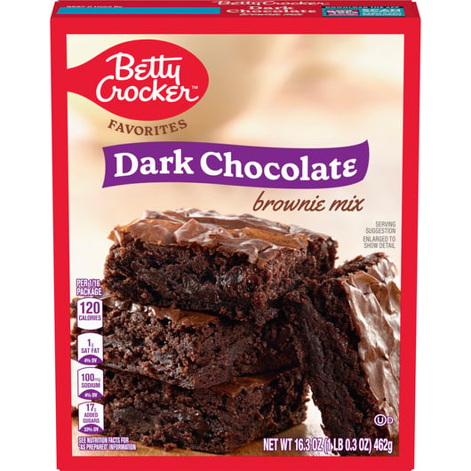 BSD-917 Betty Crocker - Favorites Brownie Mix Dark Chocolate (12 x 16.3oz) - Pallet - Image 1