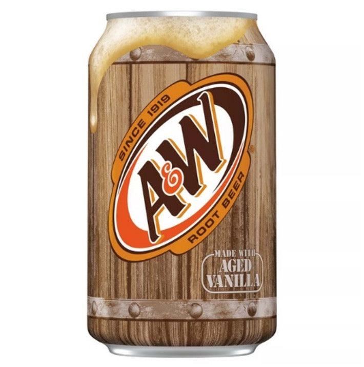 aandw-root-beer-2x12x12oz-black-sand-distribution-1 A&W - Root Beer (2x12x12oz) - Pallet - Image 1
