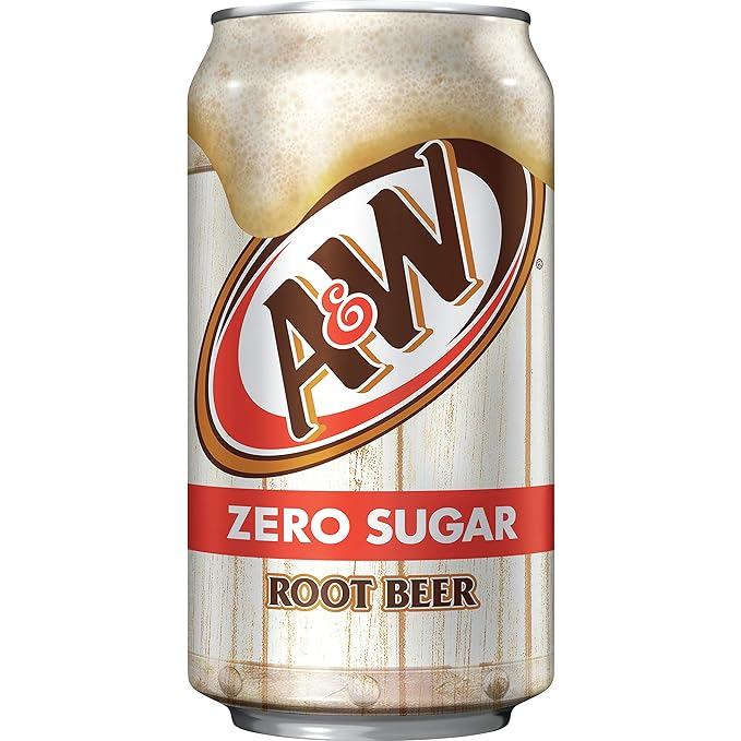 aandw-root-beer-zero-sugar-2-x-12-x-12oz-black-sand-distribution-1 A&W - Root Beer Zero Sugar (2 x 12 x 12oz) - Container - Image 1