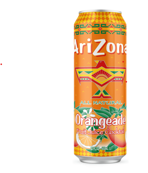 arizona-orangeade-99cent-marked-24-x-22oz-black-sand-distribution-1 Arizona - Orangeade - 99¢ marked (24 x 22oz) - Pallet - Image 1